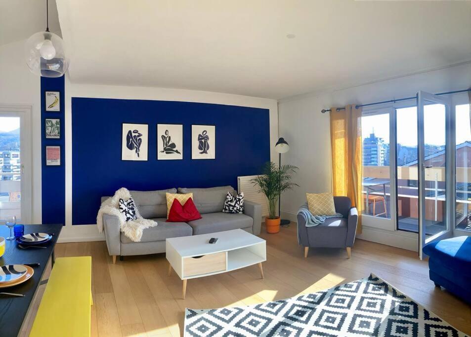 Charmant Appartement Pop - Arty 托农莱班 外观 照片